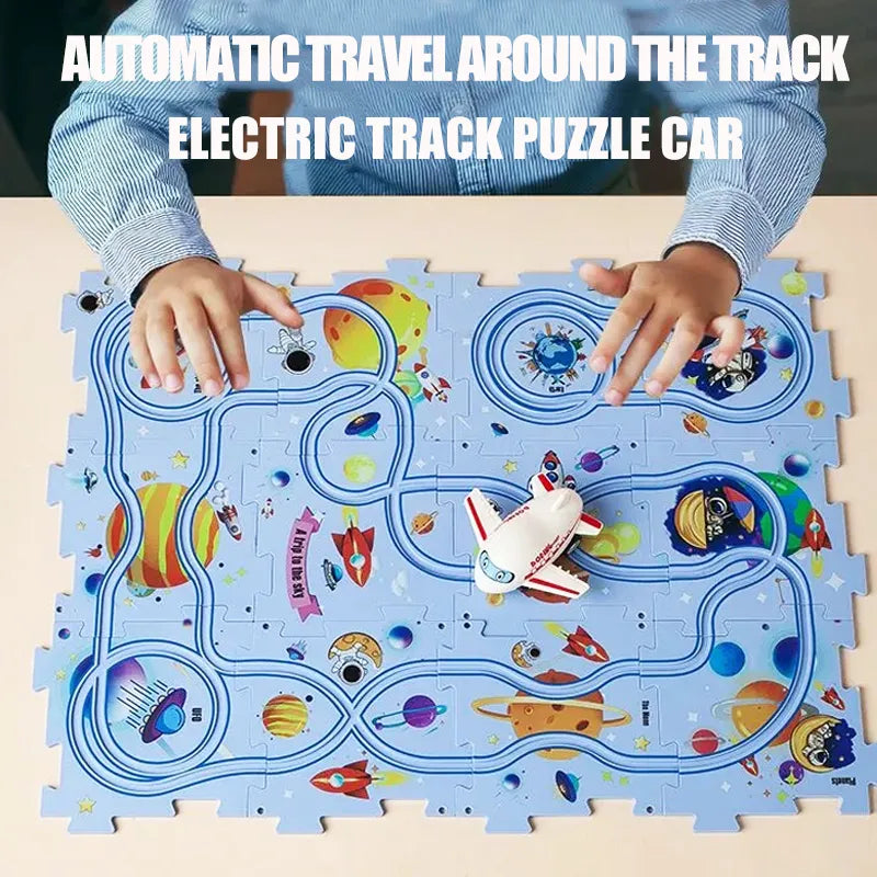 Crazycritter™ Electric Railroad Puzzle