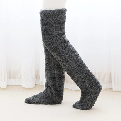 Crazycritter ™Thigh High Fuzzy Socks