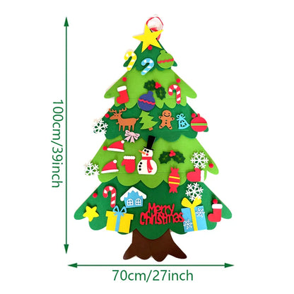 Crazycritter ™ DIY Felt Christmas Tree Christmas