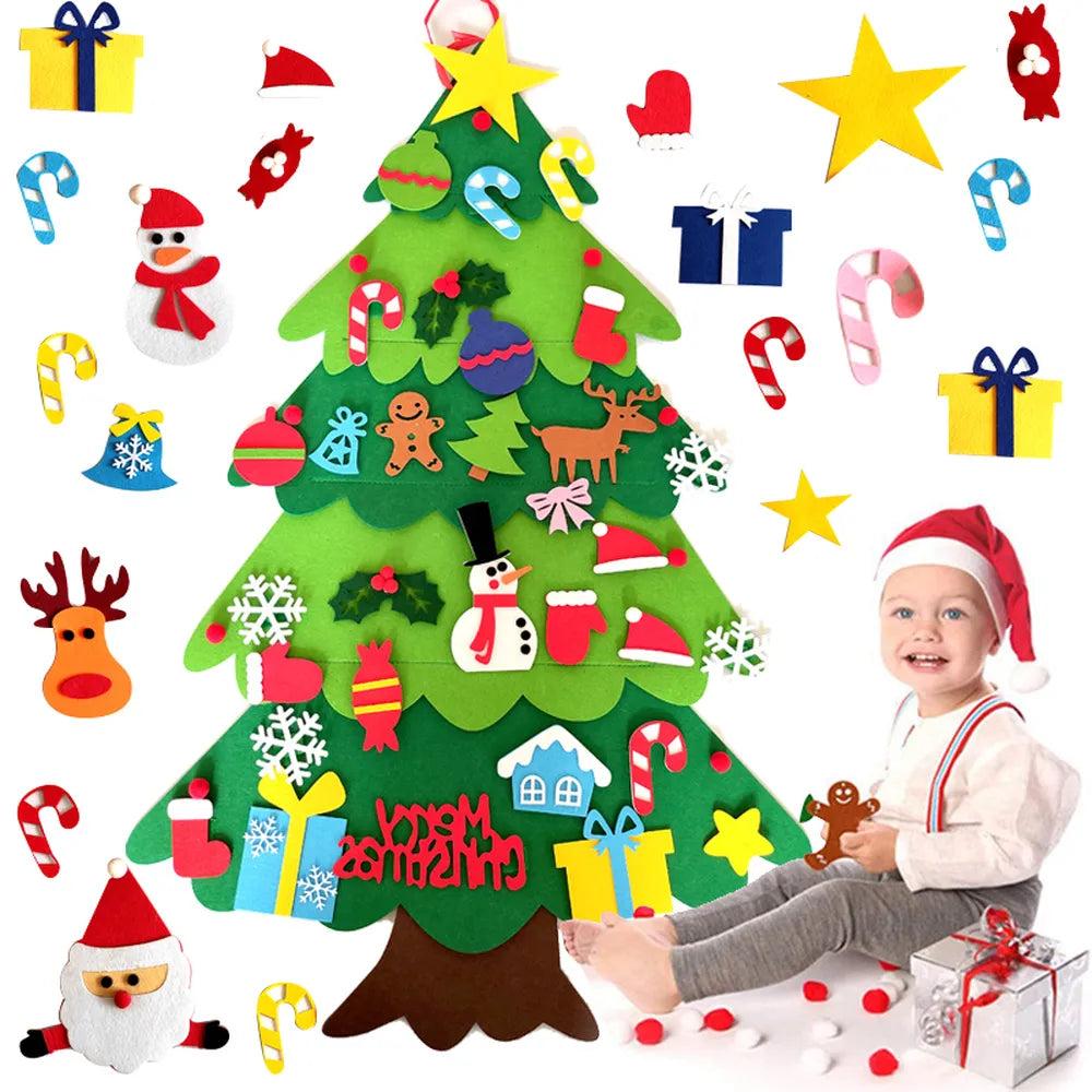 Crazycritter ™ DIY Felt Christmas Tree Christmas