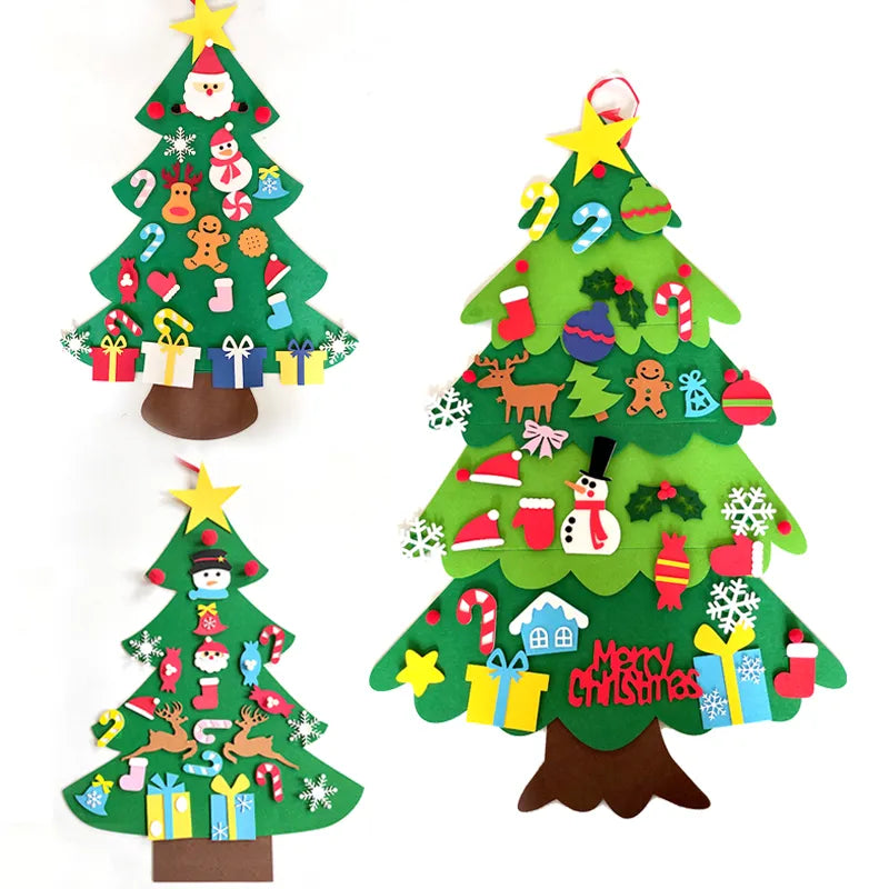 Crazycritter ™ DIY Felt Christmas Tree Christmas